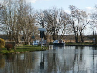 Bootsanleger in Himmelpfort